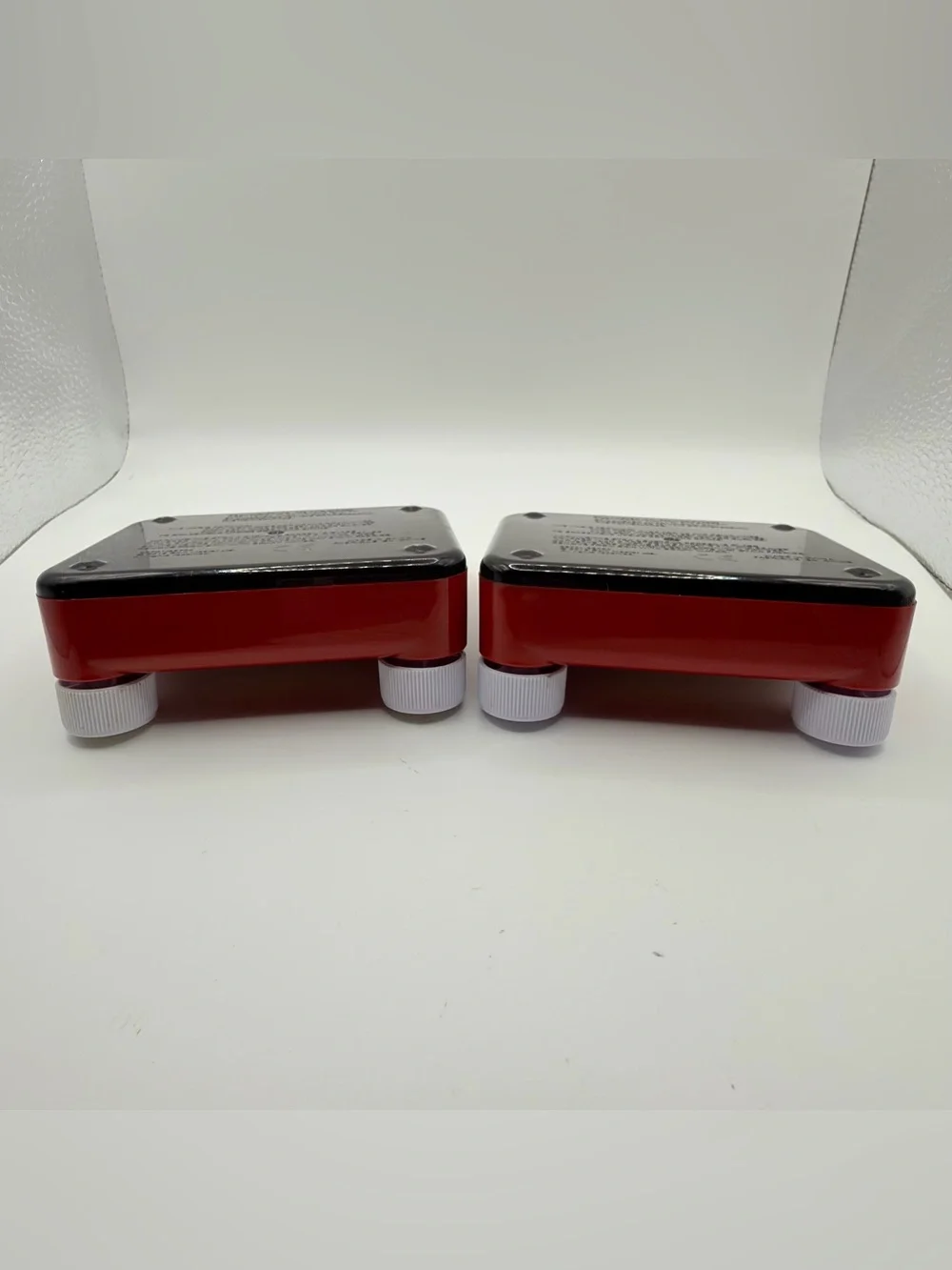 Pair of Mini Classic Red etch a Sketch toys